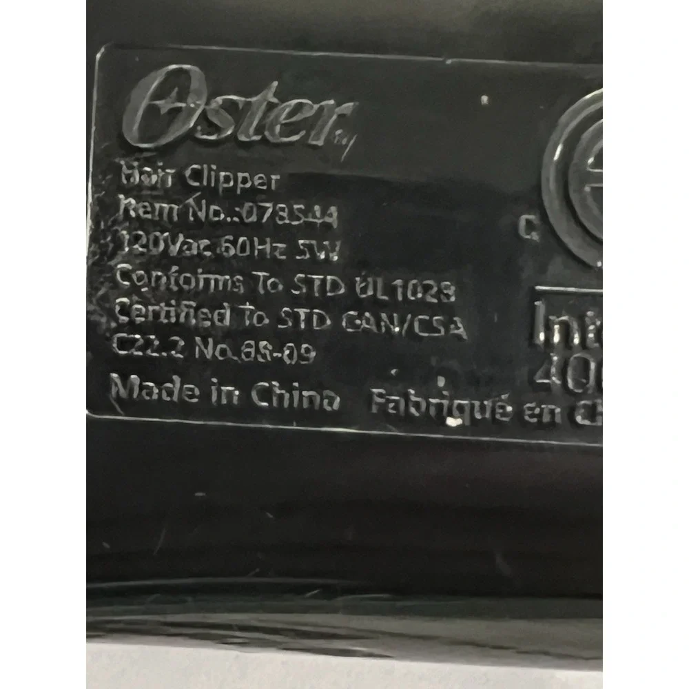 🐶 OSTER COMMERCIAL PET GROOMING ELECTRIC CLIPPERS Set of 2 (Large & Small)